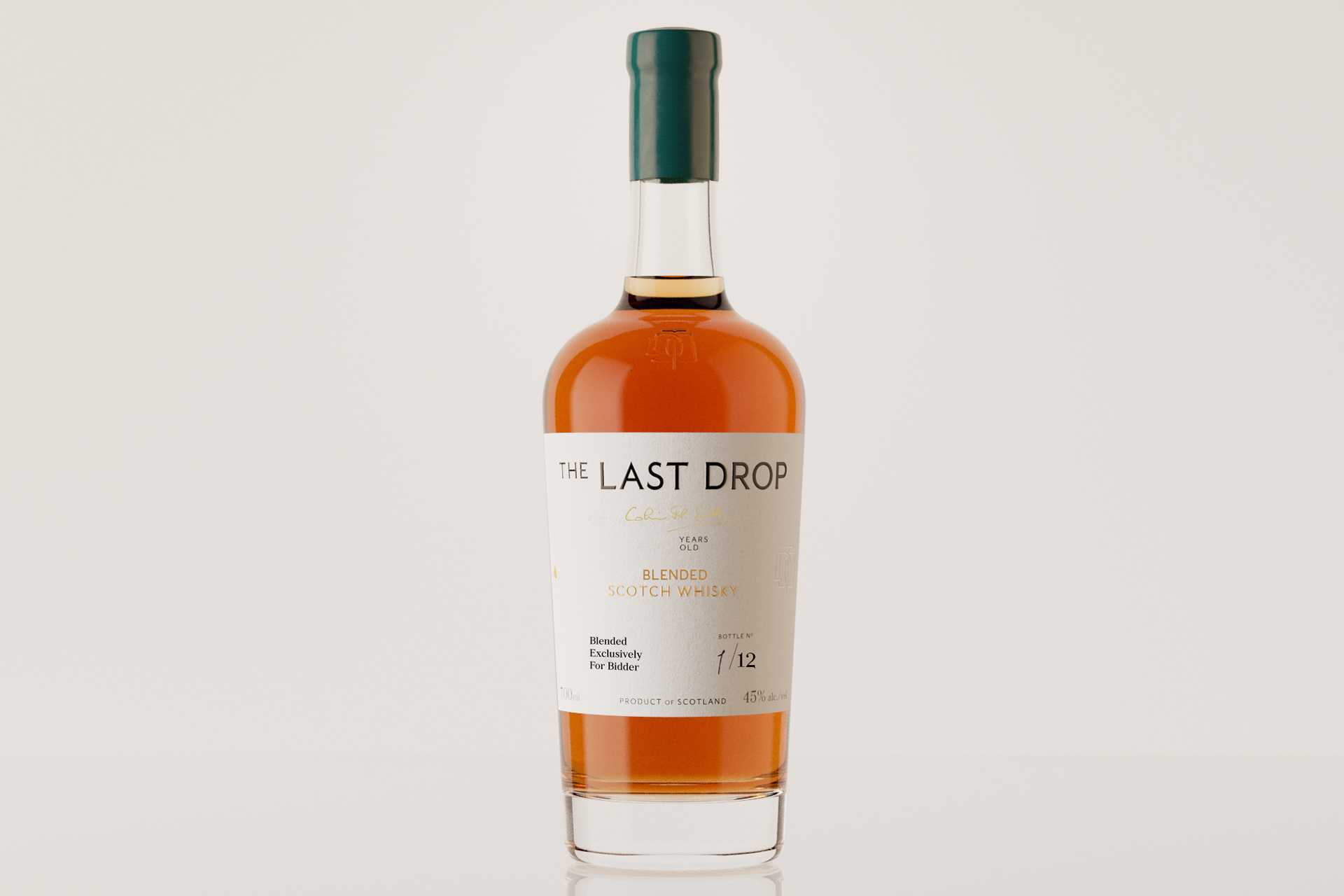 Last Drop Distillers - A bespoke Blended Scotch Whisky at least 35 years of age