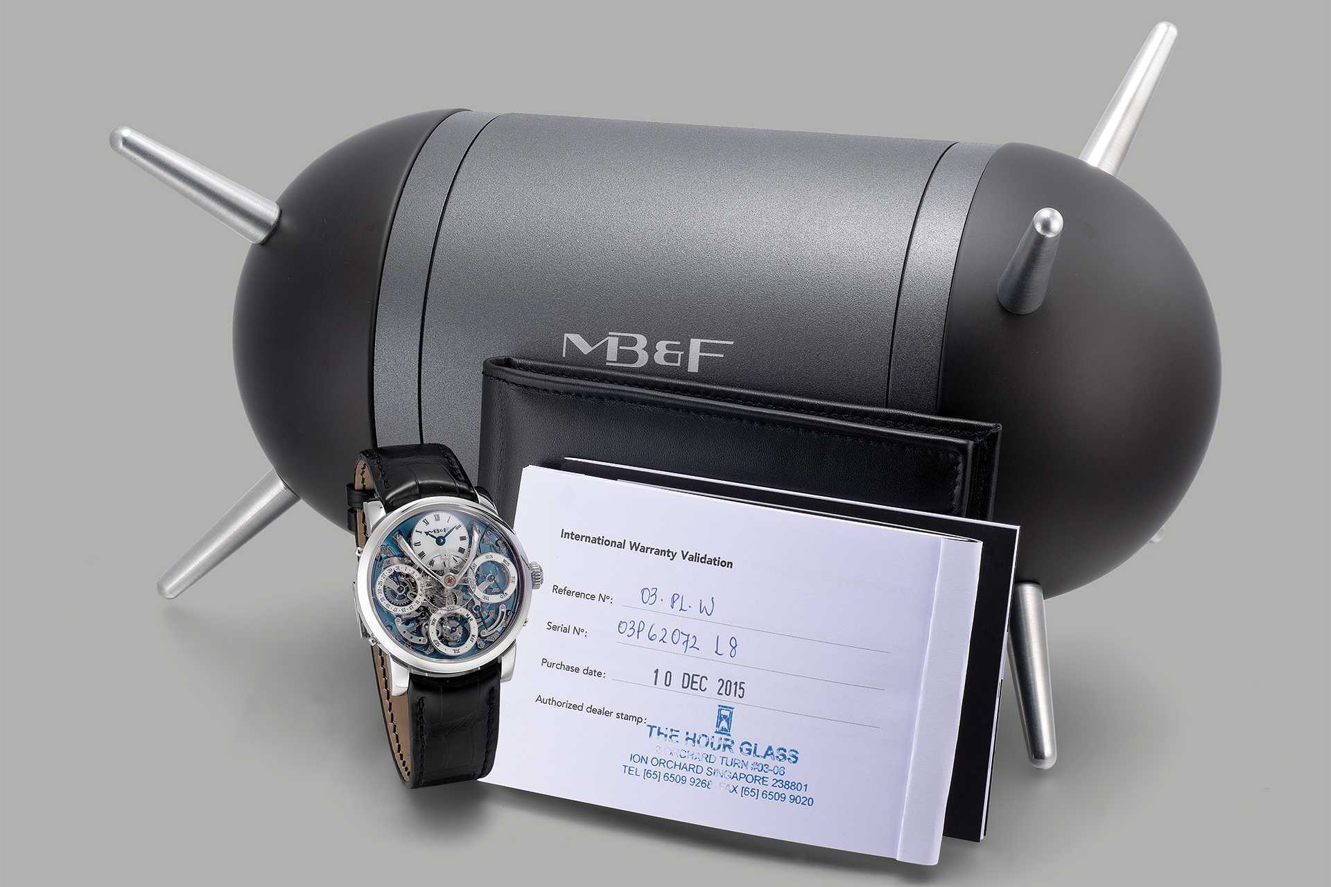 MB&F Legacy Machine 2015 vintage watch