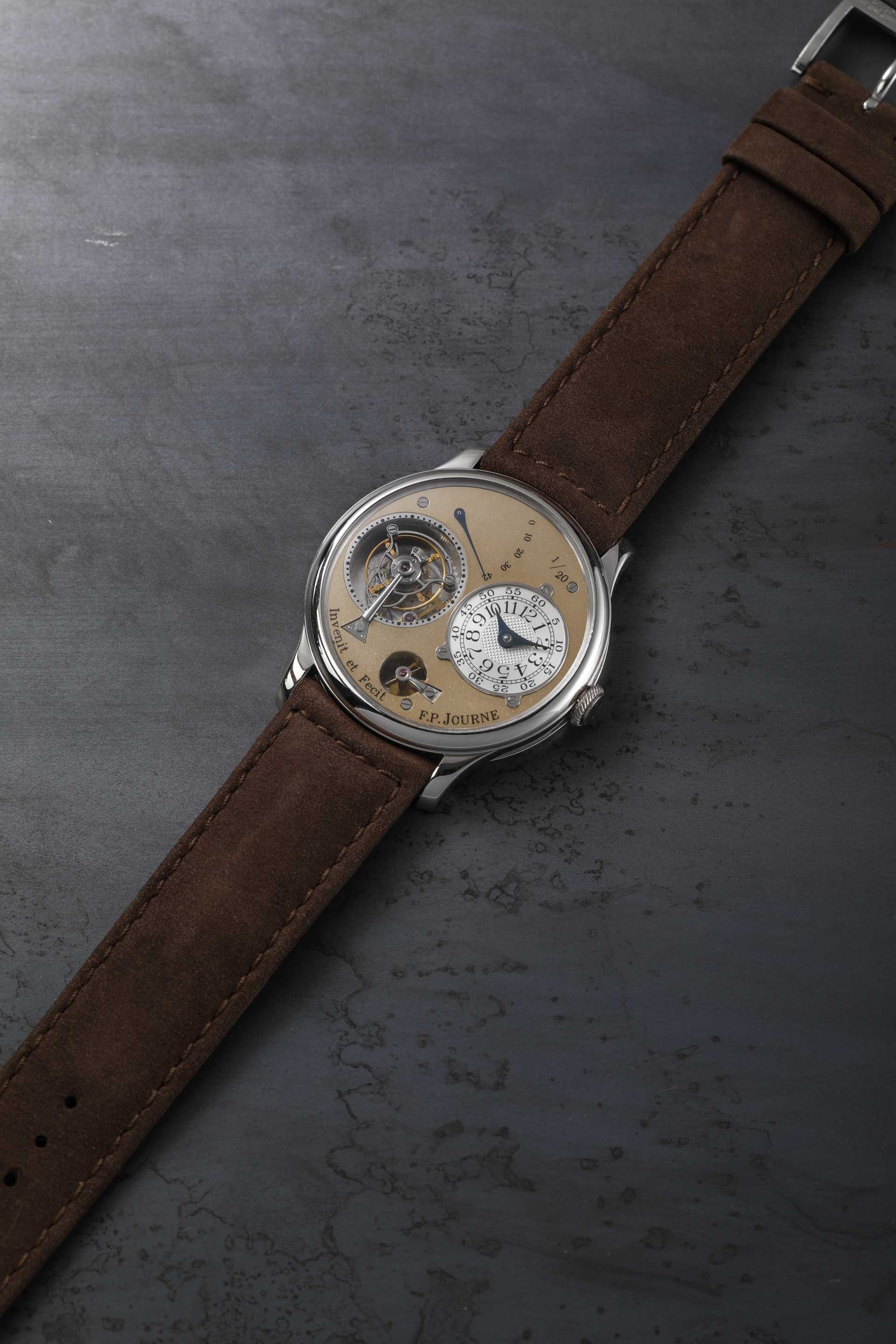 FP Journe Tourbillon Souverain à remontoir d'égalité "Souscription" n°1 腕表 FP Journe Tourbillon Souverain à remontoir d'égalité "Souscription" n°1 腕表