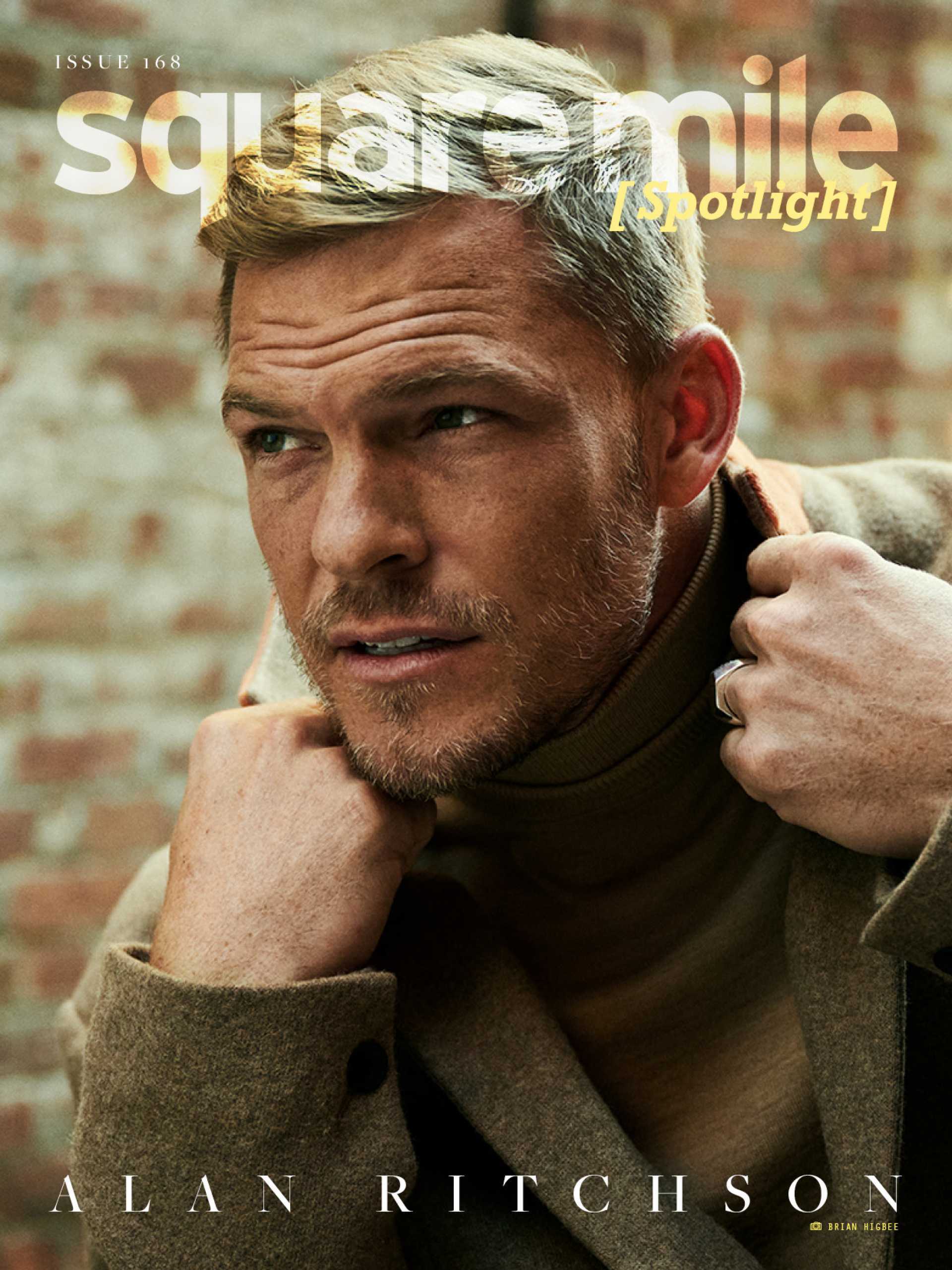Alan Ritchson for Square Mile