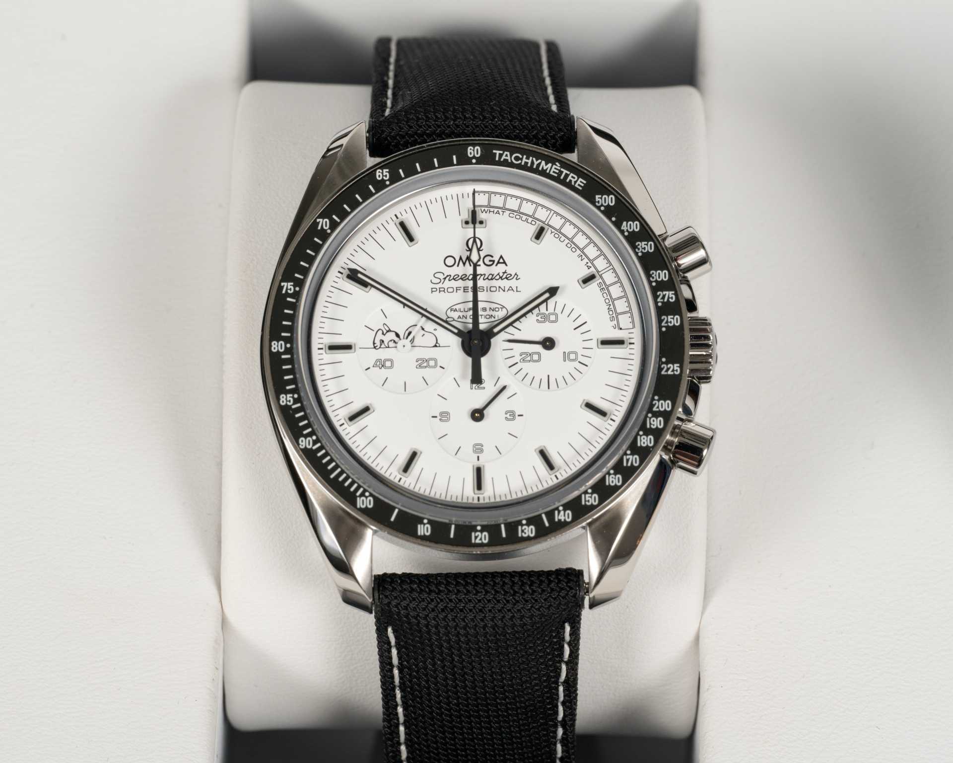 2015 Omega Speedmaster, Apollo 13 anniversary watch. Affectionately known as the Omega ‘Snoopy’.