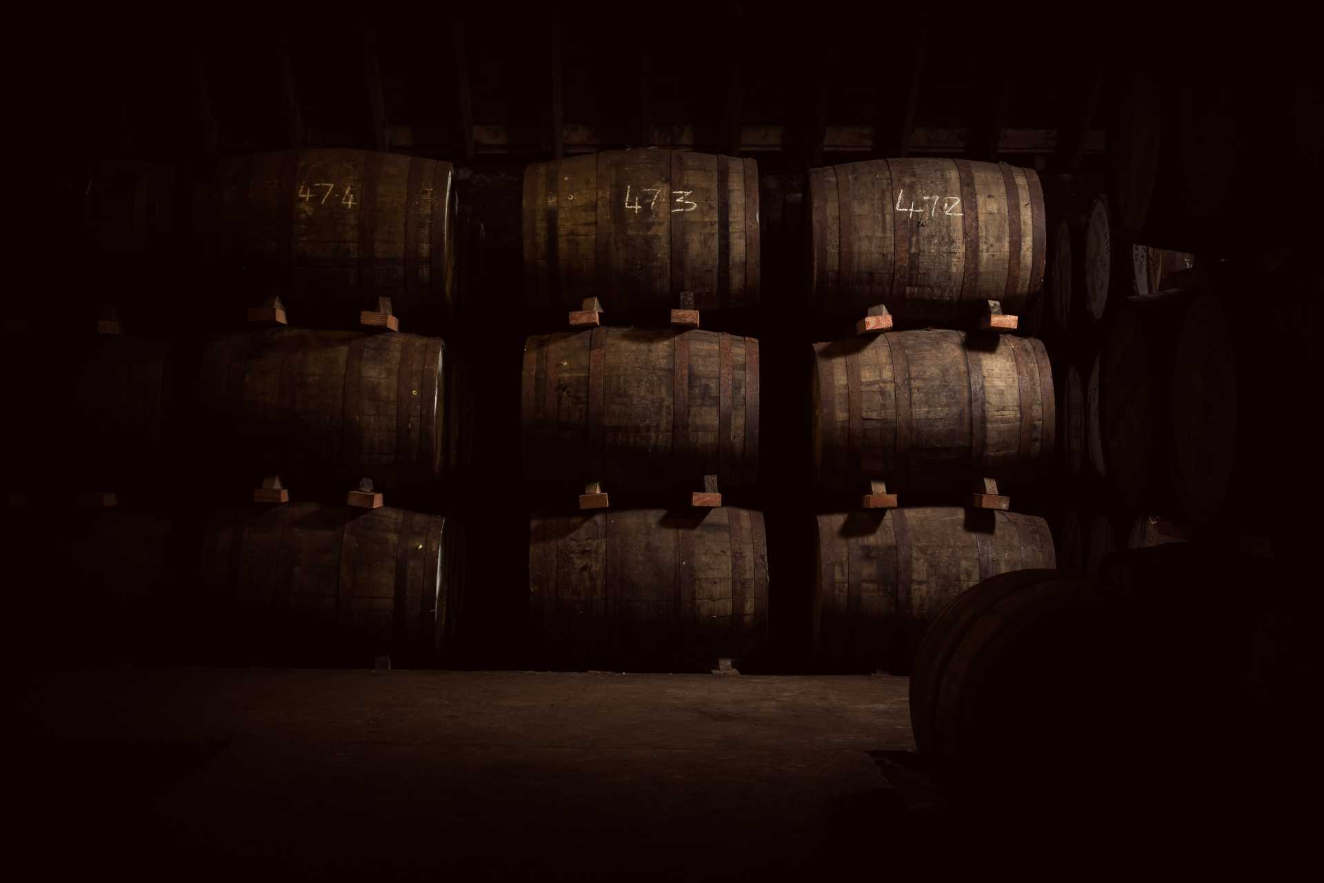 Balblair's traditional dunnage warehouse Balblair's traditional dunnage warehouse