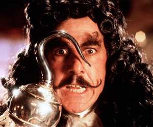 Dustin Hoffman as Hook