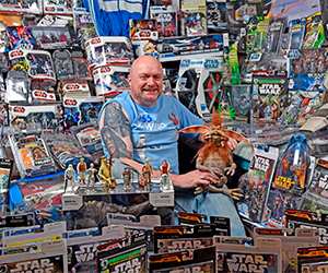 Dave Oldbury and his Star Wars collection