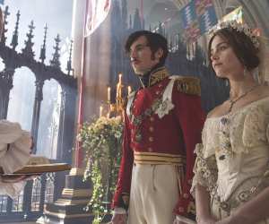 Prince Albert and Queen Victoria in the Victoria TV series