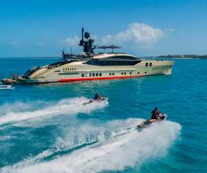 DB9 superyacht for charter