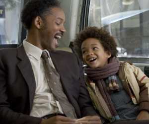 Will Smith and Jaden Smith in The Pursuit Of Happyness.