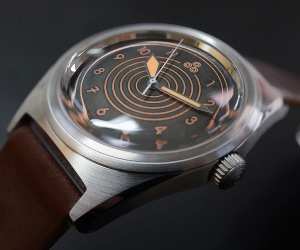 Bespoke Watch Projects copper dial watch