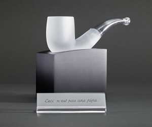 Lalique x Magritte pipe