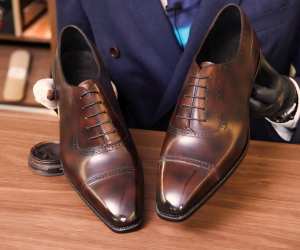 Polished shoes