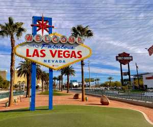 The Las Vegas sign