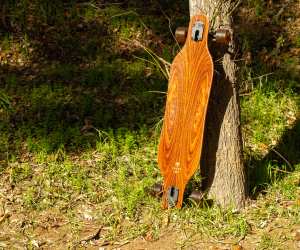 Arbor Axis 37 skateboard from its Flagship collection