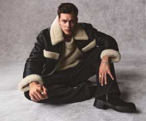 Bill Skarsgård models H&M Atelier