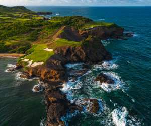 Holes 16 & 17, Point Hardy Golf Club, Cabot Saint Lucia