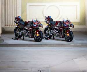 Ducati with Renaissance livery