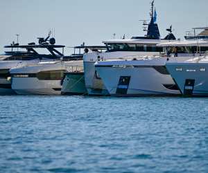 Yachts at Cannes Yachting Festival