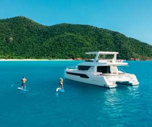 Catamaran and SUP boarding in the BVIs