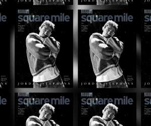 Square Mile magazine - issue 204 cover - Jordan Stephens photographed by Lee Malone