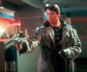 ARNOLD SCHWARZENEGGER as the Terminator