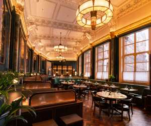 The dining room at Hawksmoor St Pancras