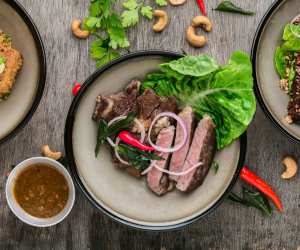 High-protein meal