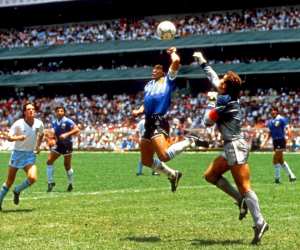 Diego Maradona Hand of God