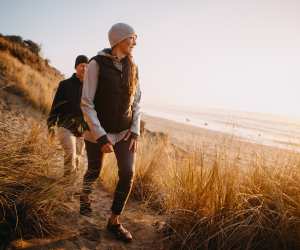 Couple on a hike
