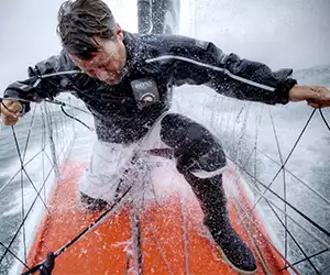 Alex Thomson on his Hugo Boss boat