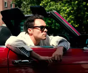 Andy Jordan for Jam Industries in red Mercedes