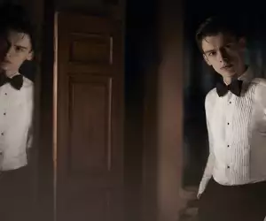 Mathias le Fèvre in black tie