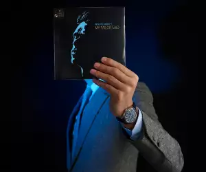 Vacheron Constantin Fiftysix Complete Calendar watch in blue