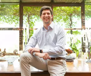 Brando Baccheschi Berti, head of wine at Castello di Vicarello
