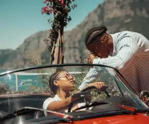 Karl Shakur and Liisi LaFontaine