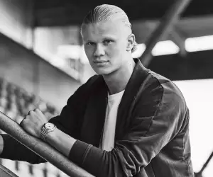 Manchester City striker Erling Haaland interview