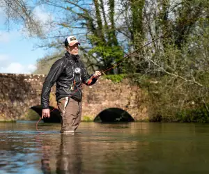 Jim Murray fly fishing