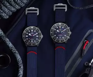 Tudor Pelagos FXD, £3,070; Tudor Pelagos FXD Chrono, £4,250,