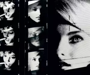 Linda Evangelista, British Vogue, London, 1990 by Michel Haddi