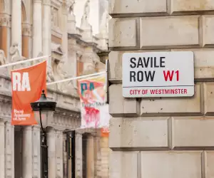 Savile Row sign