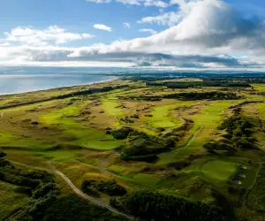 Dundonald Links golf courses in Ayrshire, Scotland