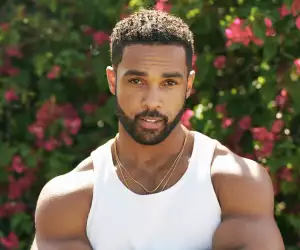 Lucien Laviscount at the Miami E-Prix