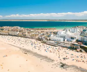 Tate St Ives Aerial View
