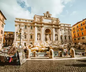 The Trevi Fountain