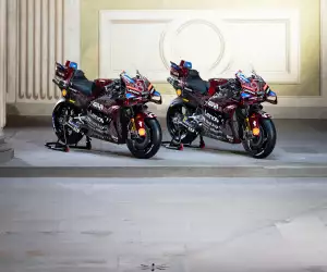 Ducati with Renaissance livery