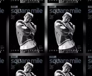 Square Mile magazine - issue 204 cover - Jordan Stephens photographed by Lee Malone