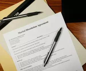 Divorce papers