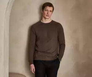 Sunspel dedicated three years to developing a knit that entwines super-rare Sea Island cotton with Mongolian cashmere.