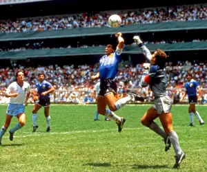 Diego Maradona Hand of God