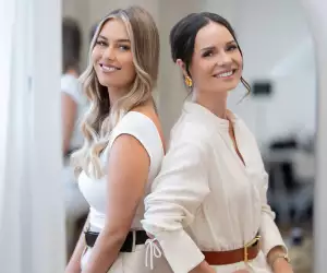 Sarah Ives (right) and Hannah Szabo-Toth